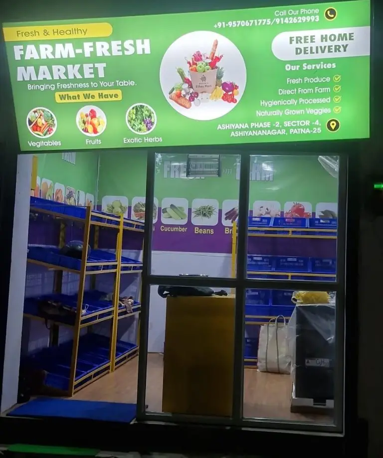 a sign on a store